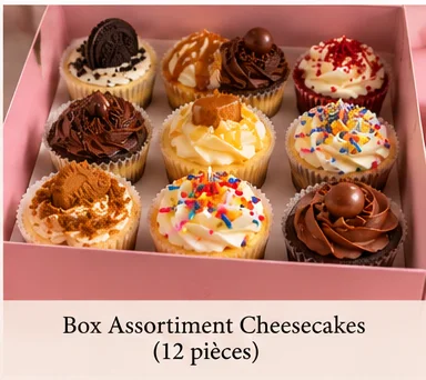 Assortiment de cheesecakes